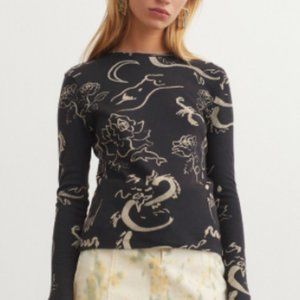 Paloma Wool De Palma Roulette Shirt Black